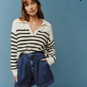 Reformation Shorts. Size 28. Blue.